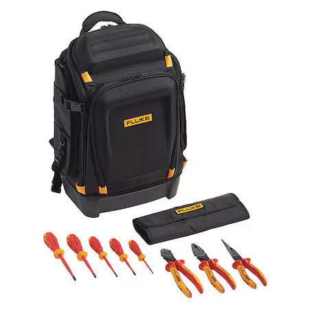 Fluke Ikpk7 8Pc. Insulated Plier/ Screwdriver Set With Backpack