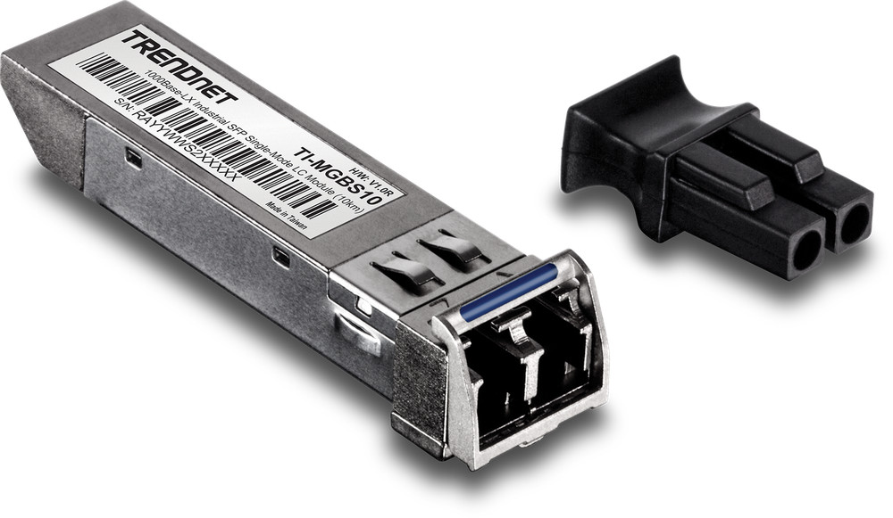 TRENDnet TI-MGBS10 Hardened Mini-GBIC Single-Mode LC Module (10KM)