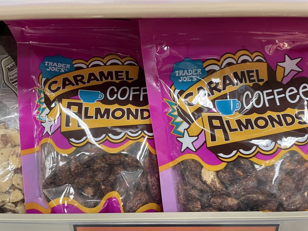 2 Pack Trader Joe’s Caramel Coffee Almonds