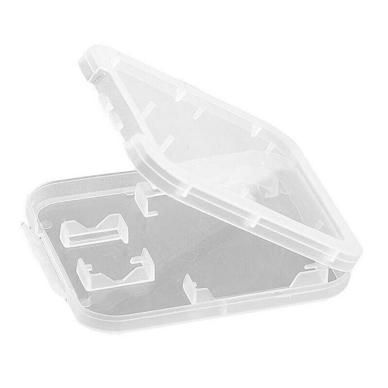 1pcs Miro SD/TF/SD/SDHC Memory Card Case Holder Box Storage Hard Plastic...