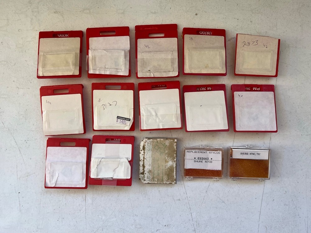 15 DIAMOND STYLUSES - NOS