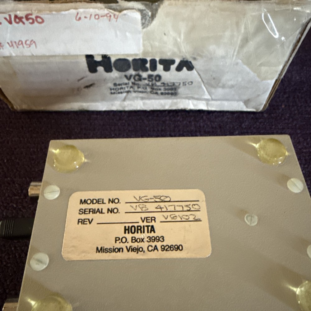 Horita AVG-50 Active VITC (Vertical Interval Time Code) Generator Composite Used