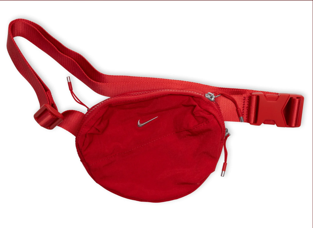 NIKE AURA WAISTPACK-RED/SILVER