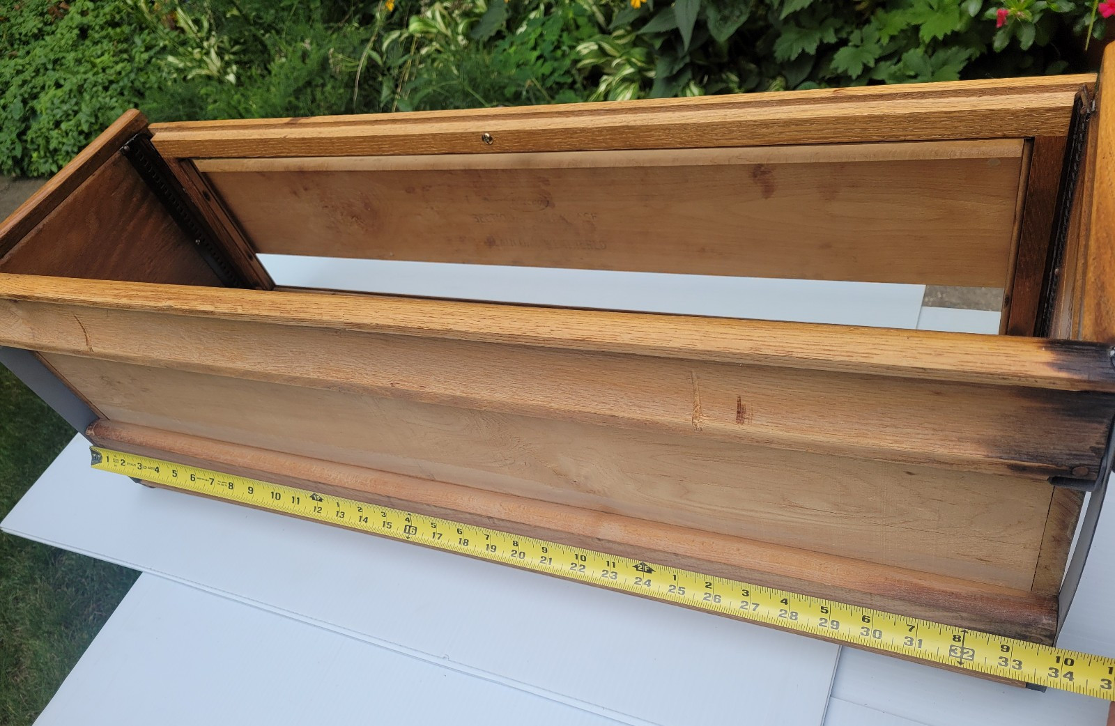 Antique Macey Oak Barrister Bookcase 10 1/2" Tall Section #1