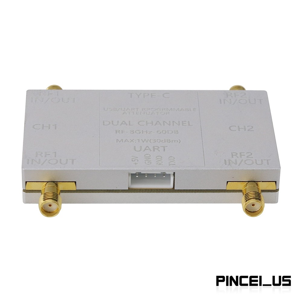 RF-8GHz-60DB Programmable Attenuator + Offline Main Control Board + Cables pe66