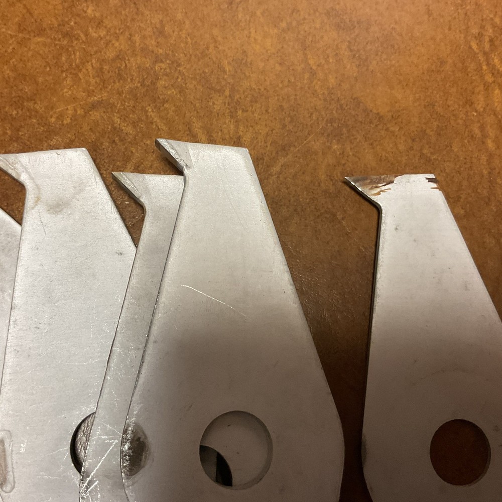5 Replacement Craftsmen DADO Chipper Blades. 1 Different.