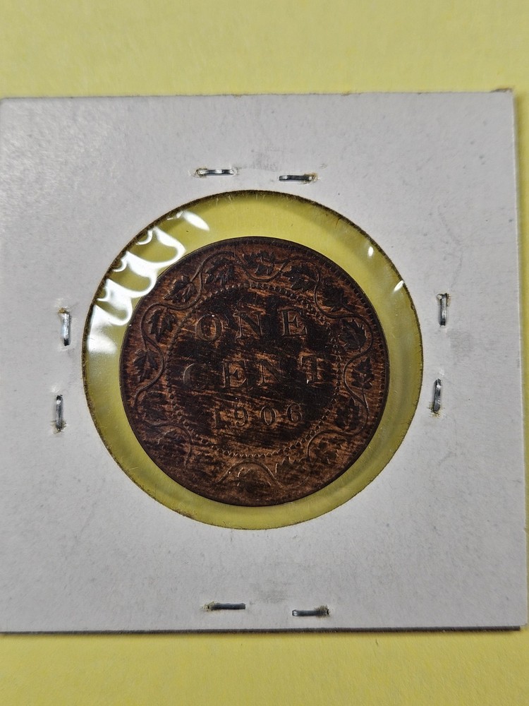COIN - CANADA - 1 CENT 1906