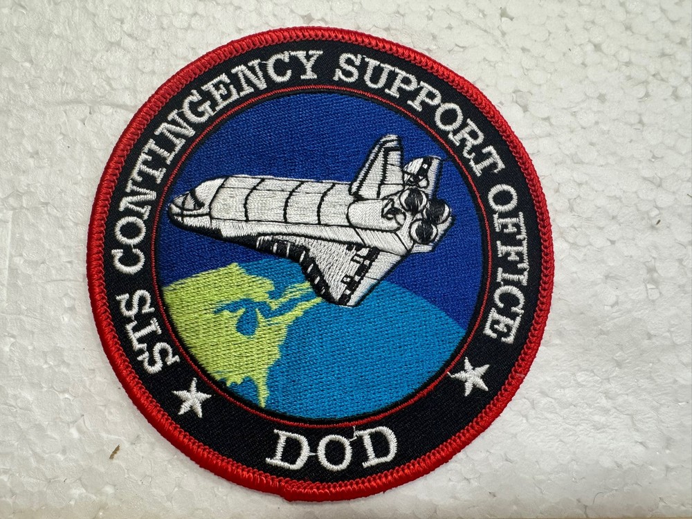 Vintage NASA Space Shuttle Patch- STS Contingency Support Office - DOD