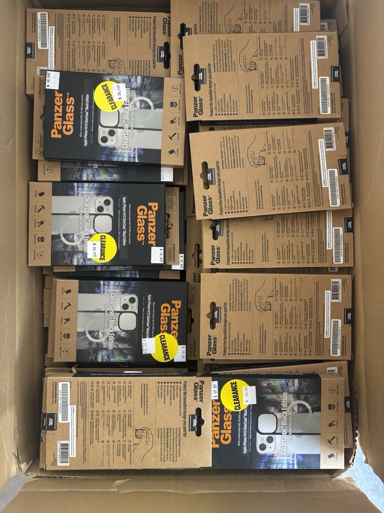 200 Units Bulk Resell Assorted Apple Panzer Glass Screen Protector