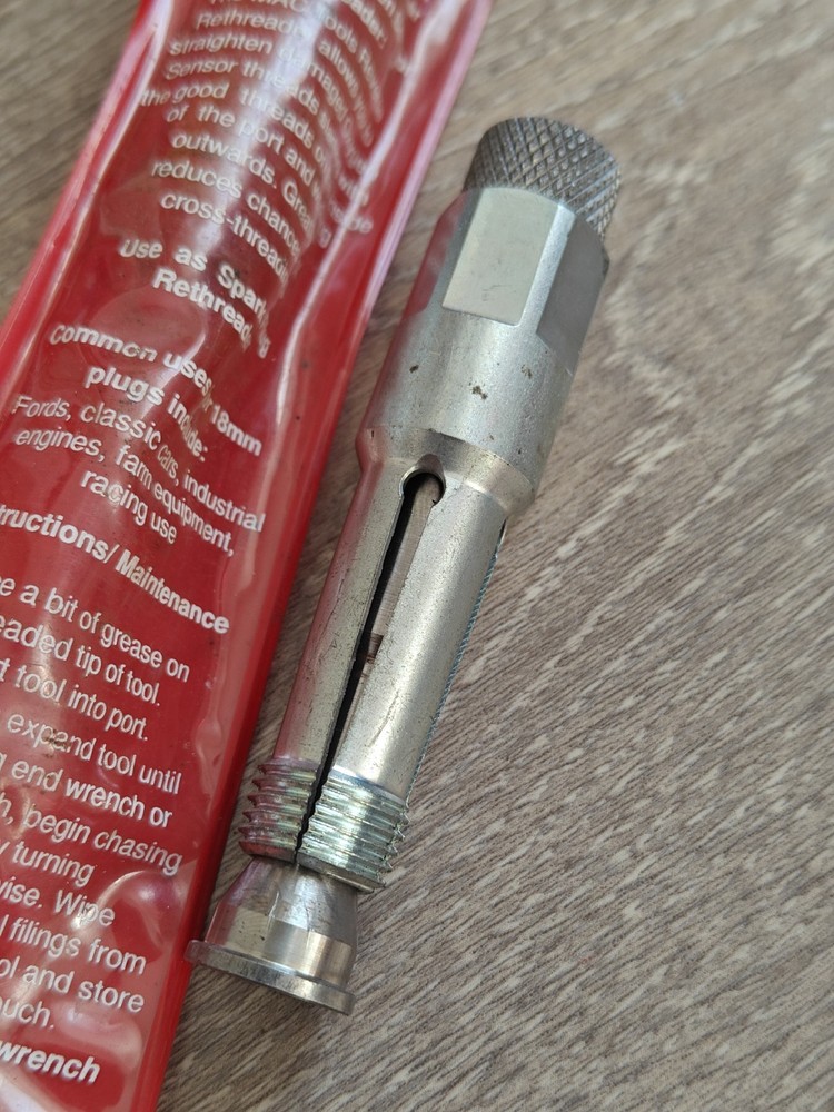 Mac Tools USA 18mm Oxygen Sensor Spark Plug Rethreader SPKTHR18