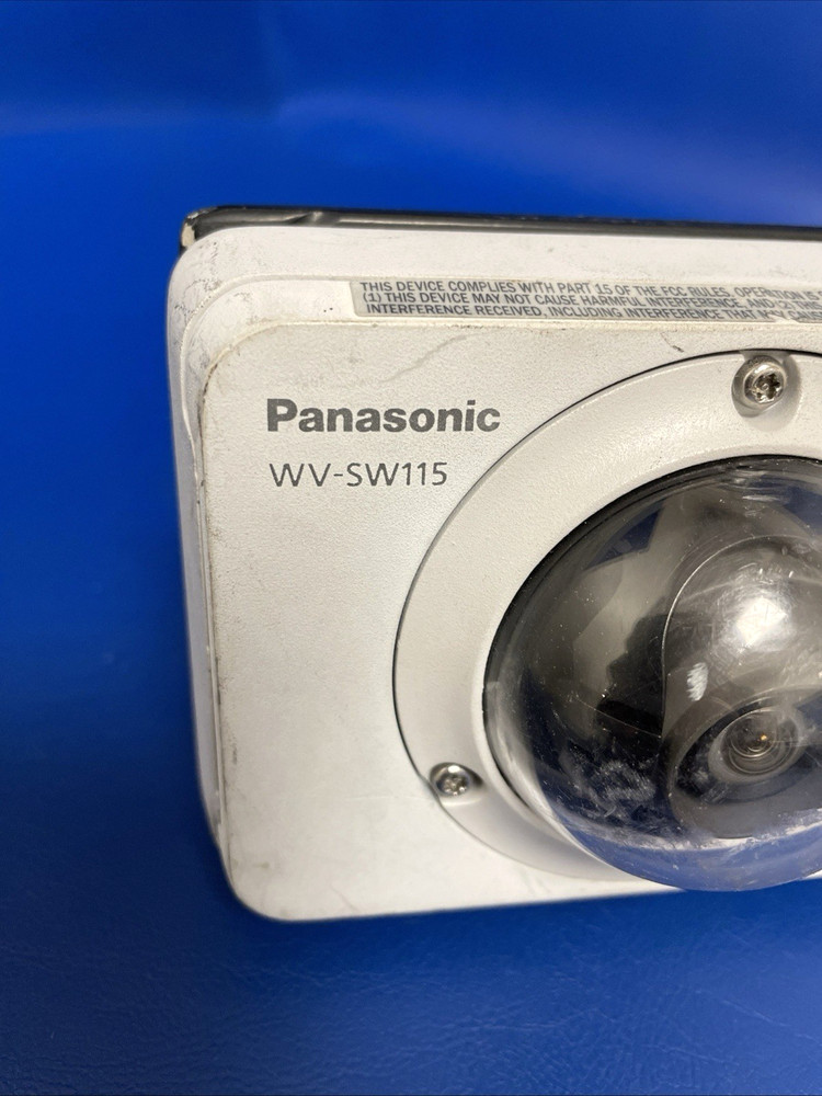 ORIGINAL Panasonic WV-SW115 Vandal Resistant Network Camera / FUNCTIONAL