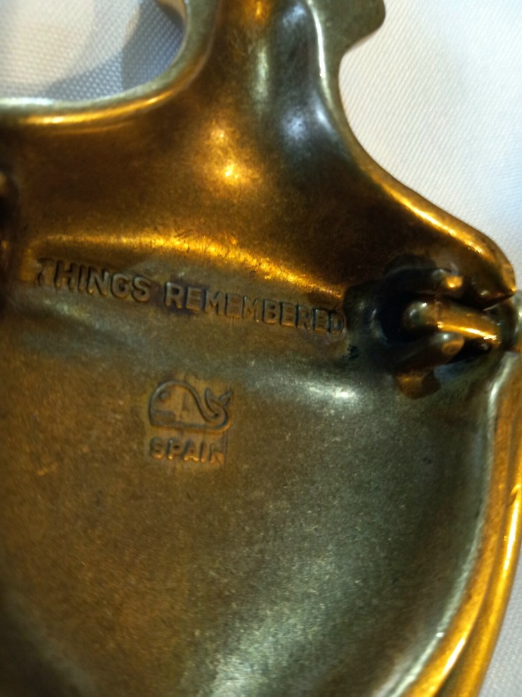 Brass Door Knocker. Things Remember Spain. MONOGRAM.. PACHECO
