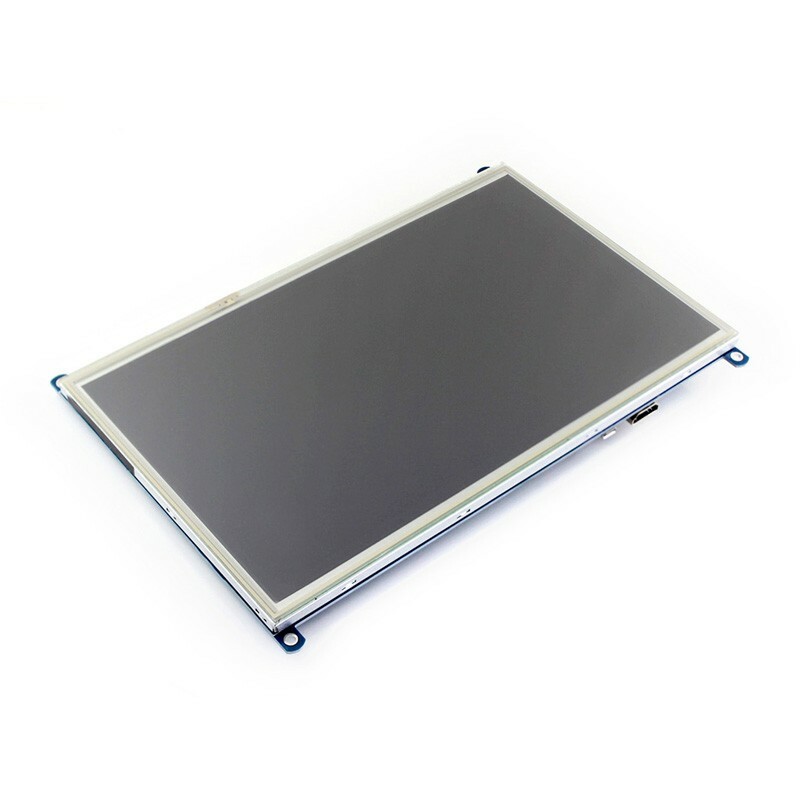 10.1-inch Resistive Touch Screen Panel 1024x600 HDMI LCD HDMI without Shell
