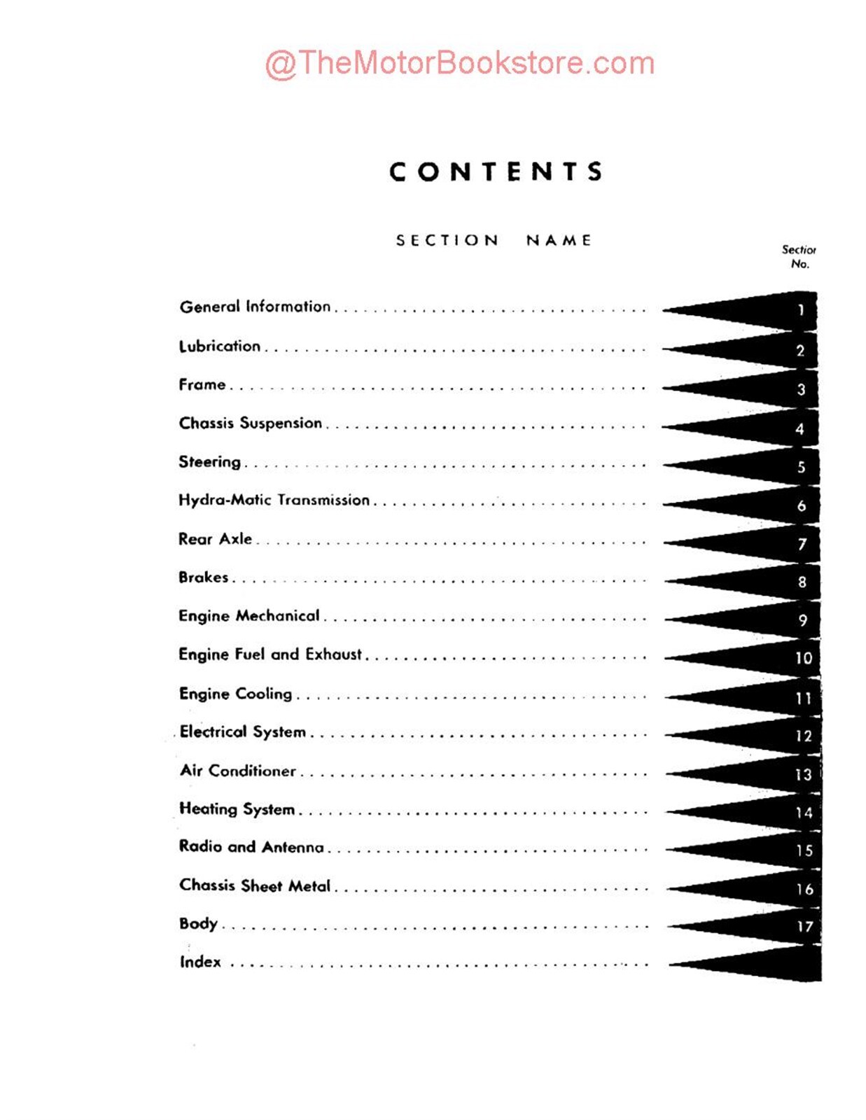 1957 - 1958 Cadillac Shop Manual