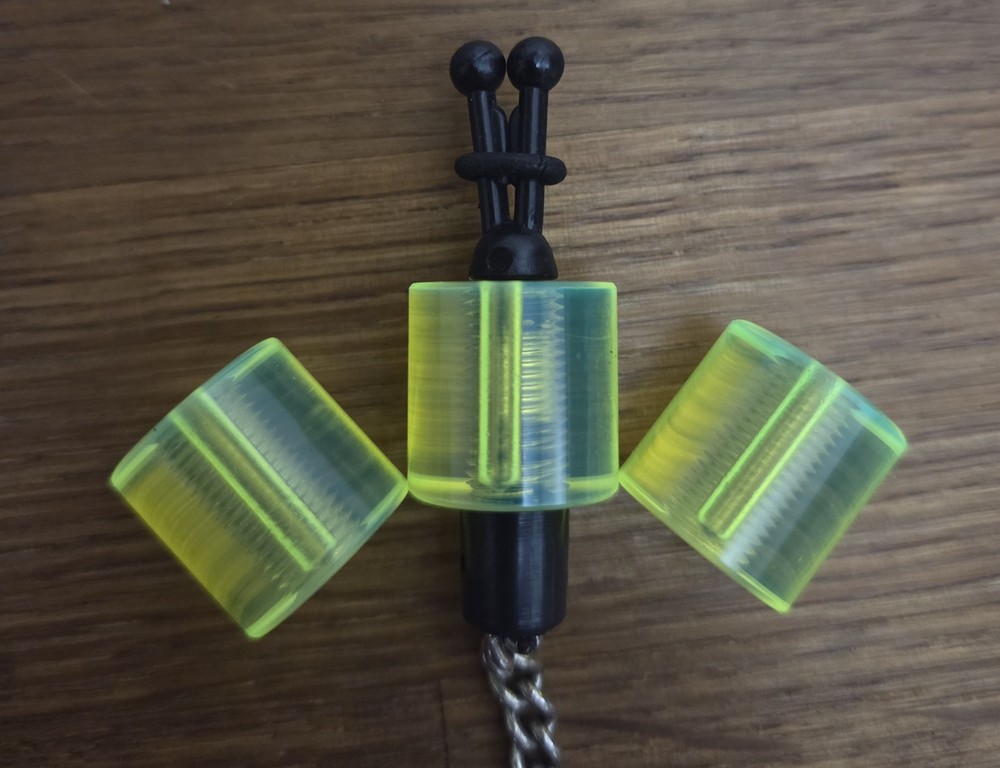 Custom Made green acrylic bobbins /indicator Heads