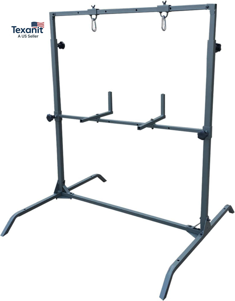 Archery Target Stand for Bag Targets Block Cube Foam - Larger Range - Multi-Func
