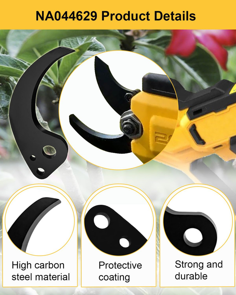 REPLACEMENT PRUNER BLADES Compatible with Dewalt 20V Max Cordless Pruner DCPR320