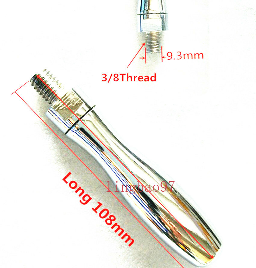 3pc Bridgeport Mill Milling Machine CNC D26 Self Turning Handle Grip 3/8" Thread