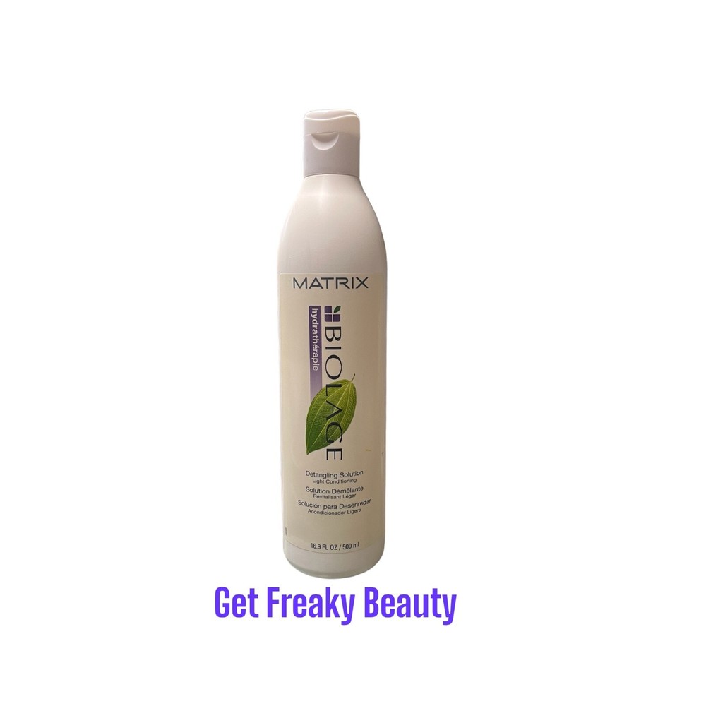 16.9 oz. Matrix Biolage Detangling Solution. Original Light Blue Formula. 500ml.