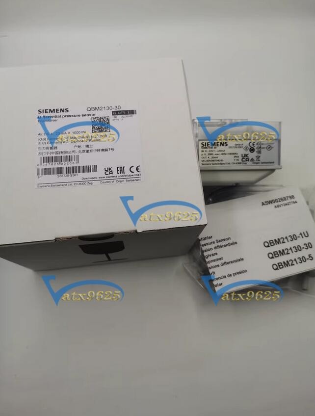 ONE Siemens QBM2130-30 difference pressure sensor New