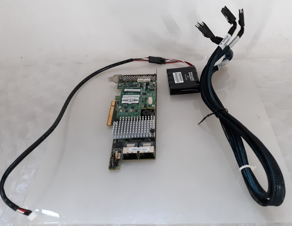 Cisco UCS-RAID9271CV-8I V04 LSI MegaRaid SAS RAID Controller w/ Battery + Cables