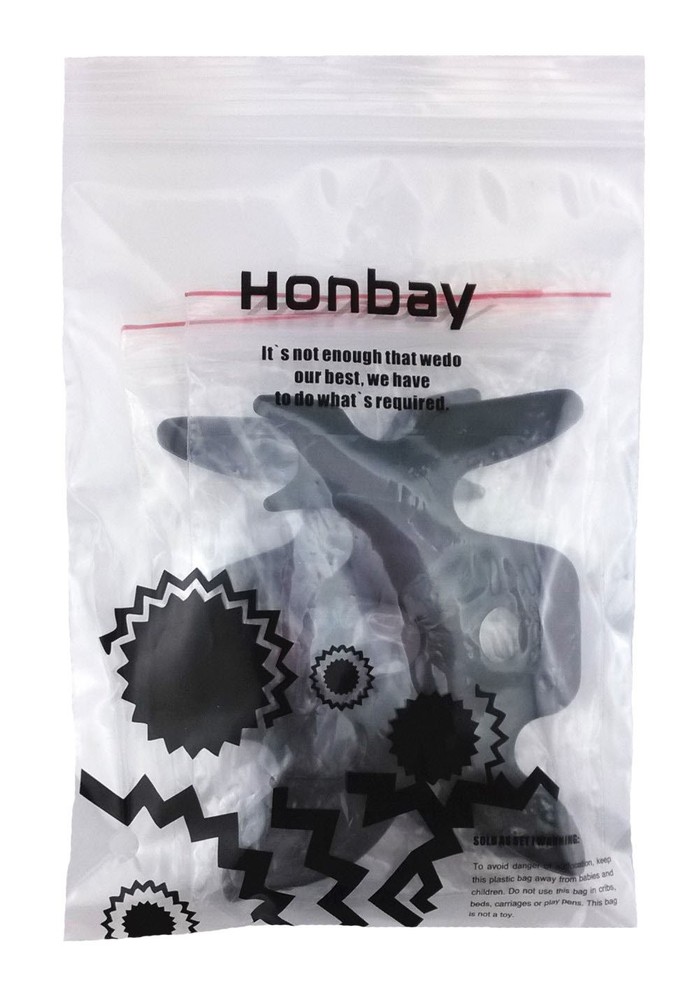 Honbay 2pcs Black Plastic Moosehead Pool Billiard Cue Bridge Head