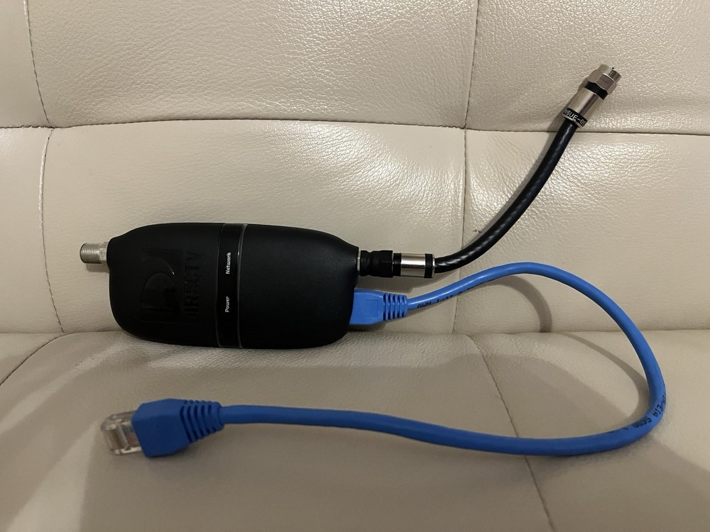 DIRECTV Connected Home Adapter DCA2SR0-01 Coaxial to Ethernet