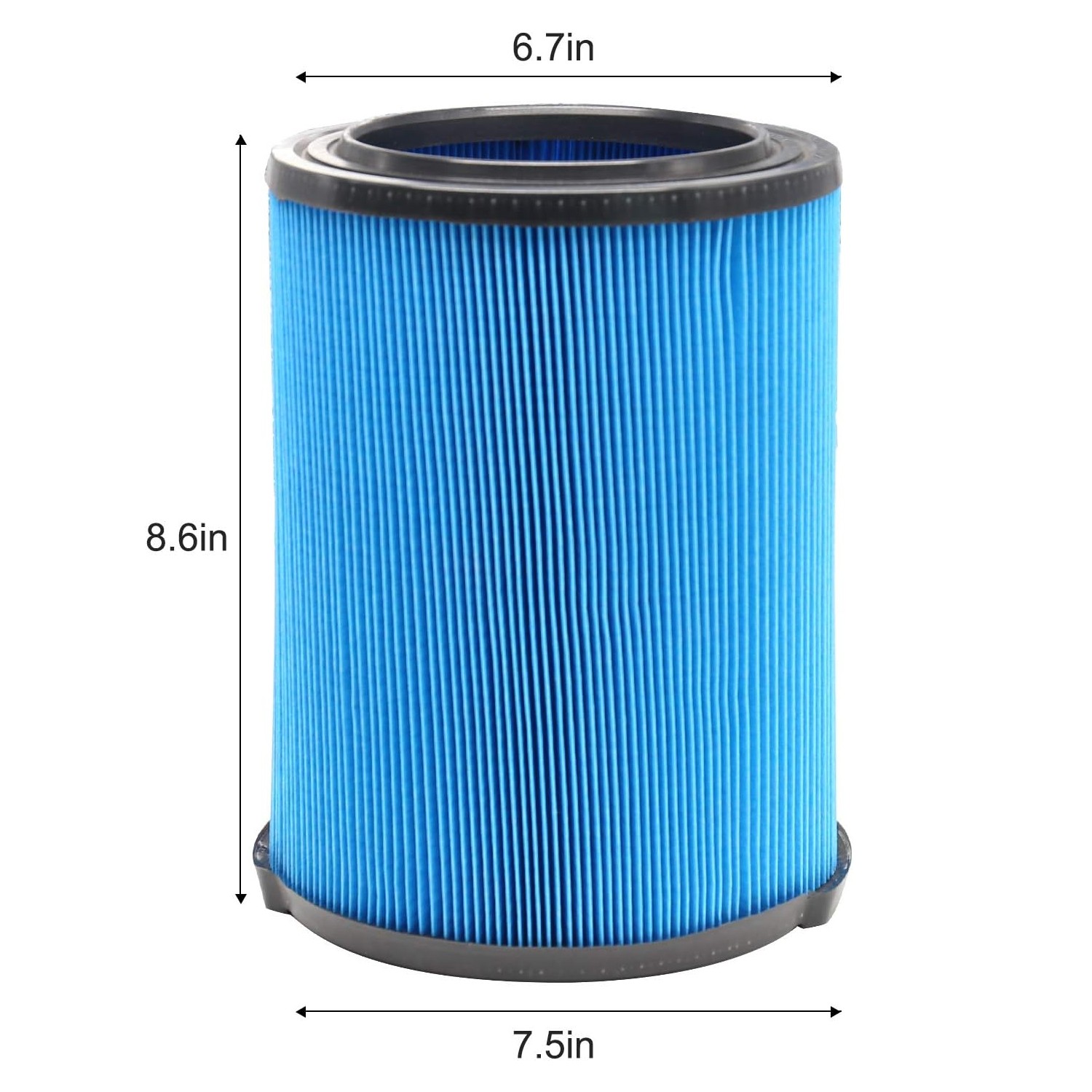 For RIGID Shop Vac Filter Reusable 3 Layer Washable 5 Gal Wet Dry Vacuum VF5000