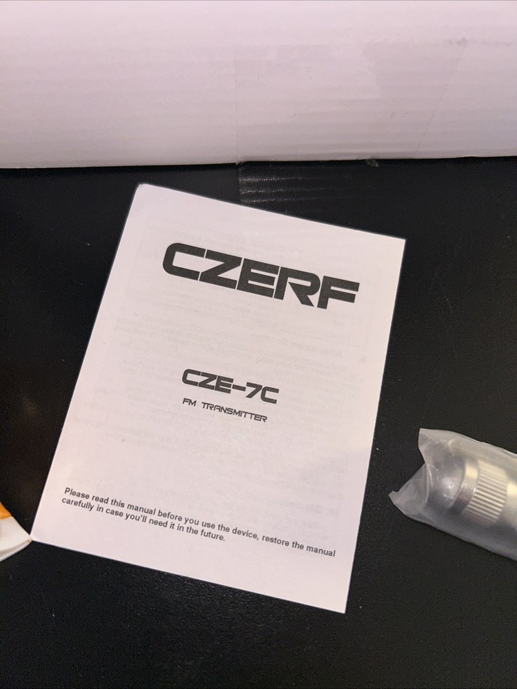 FM Transmitter Church 7/1W Mini Radio Stereo Station PLL Black w/ Antenna CZE7C