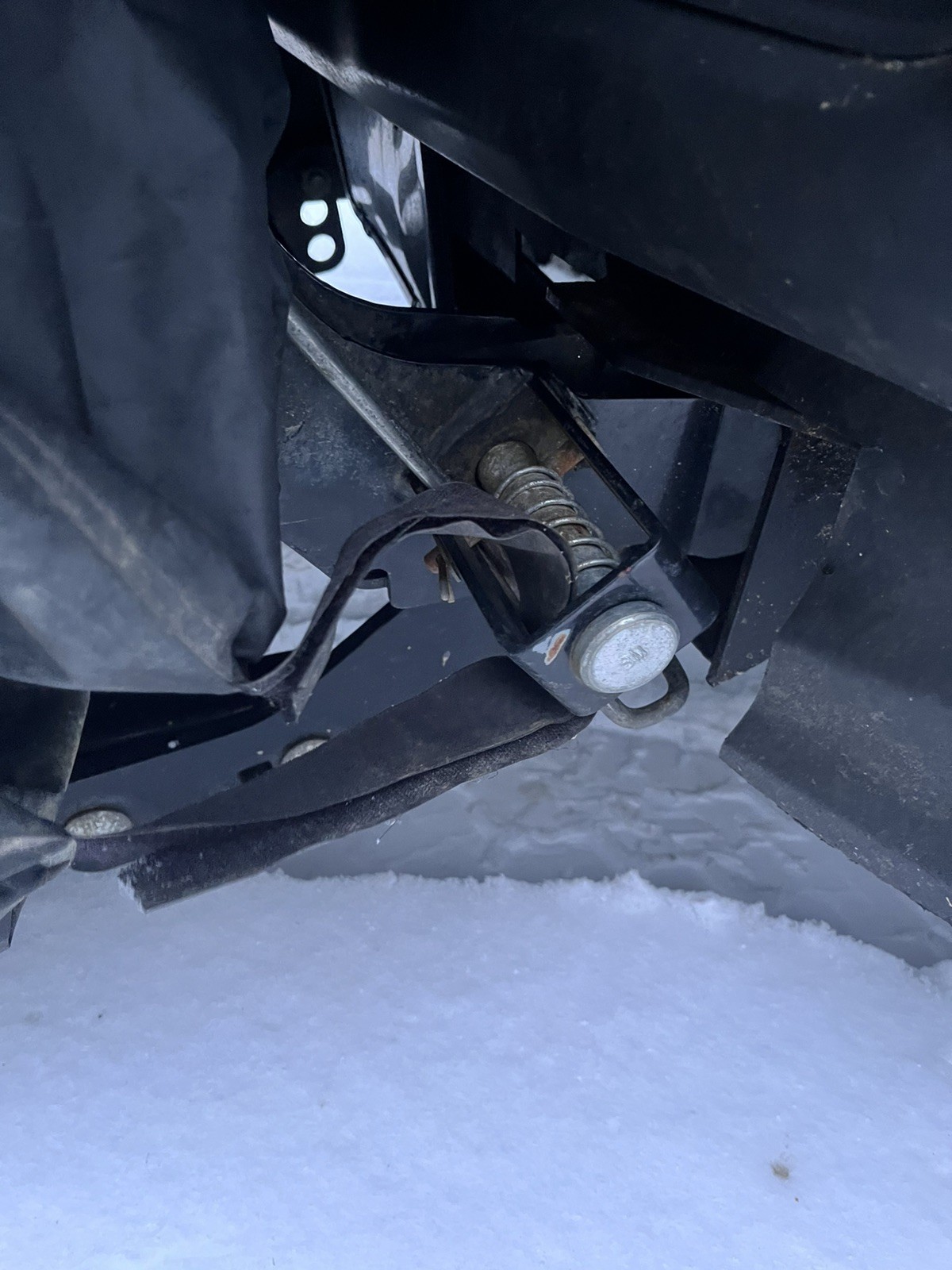 Plow Hydraulics Cover - Straps to Mounting Pins - Universal Fit - Free Shipping