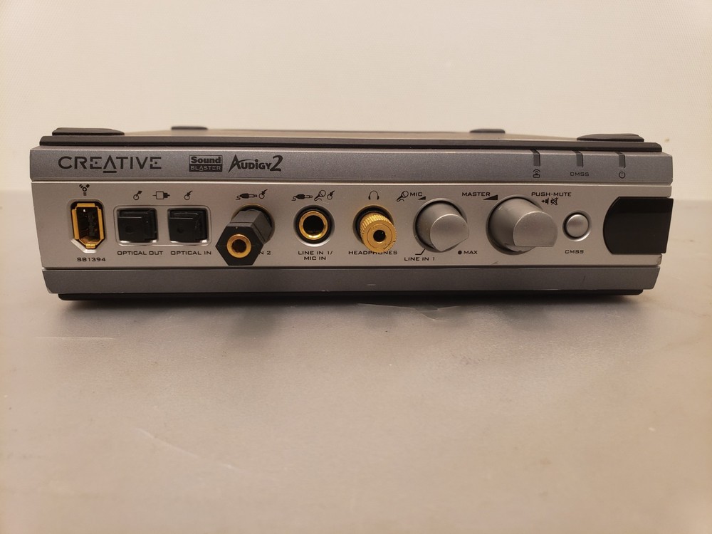 Vintage Creative Labs Sound Blaster Audigy 2 SB0290 External Interface Untested