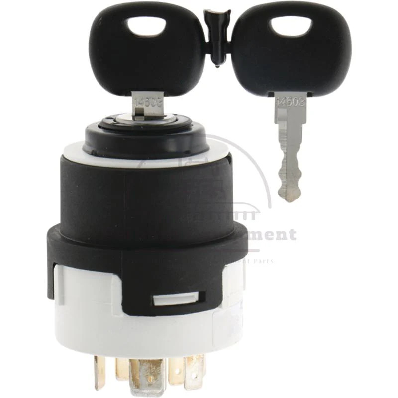 205 012 01 Ignition Switch 12/24V 10 Blade Terminals Water Protected