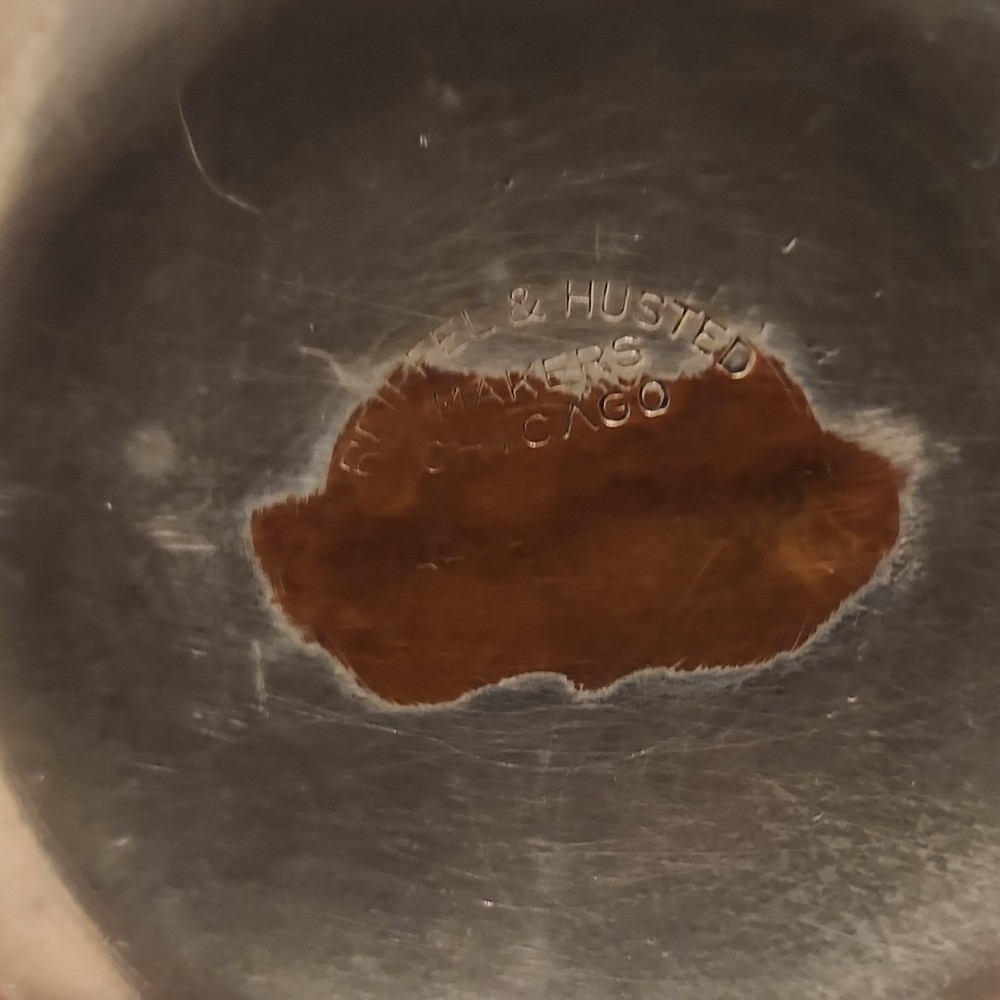 Reiffel & Husted Co., Milton Silver Co. Silverplate Teapots & Creamer Set