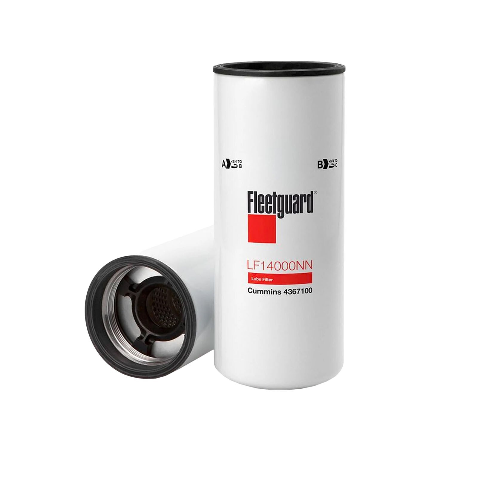 6 Pack Genuine Fleetguard LF14000NN Oil Filter Cummins ISX 4367100 Free Shipping