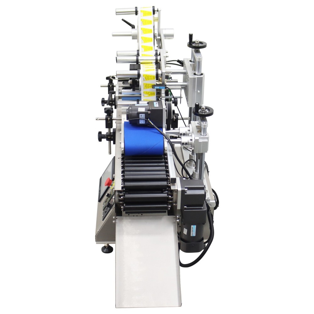 Automatic Desktop Roller Conveyor Horizontal Labeling Machine Touchscreen 110V