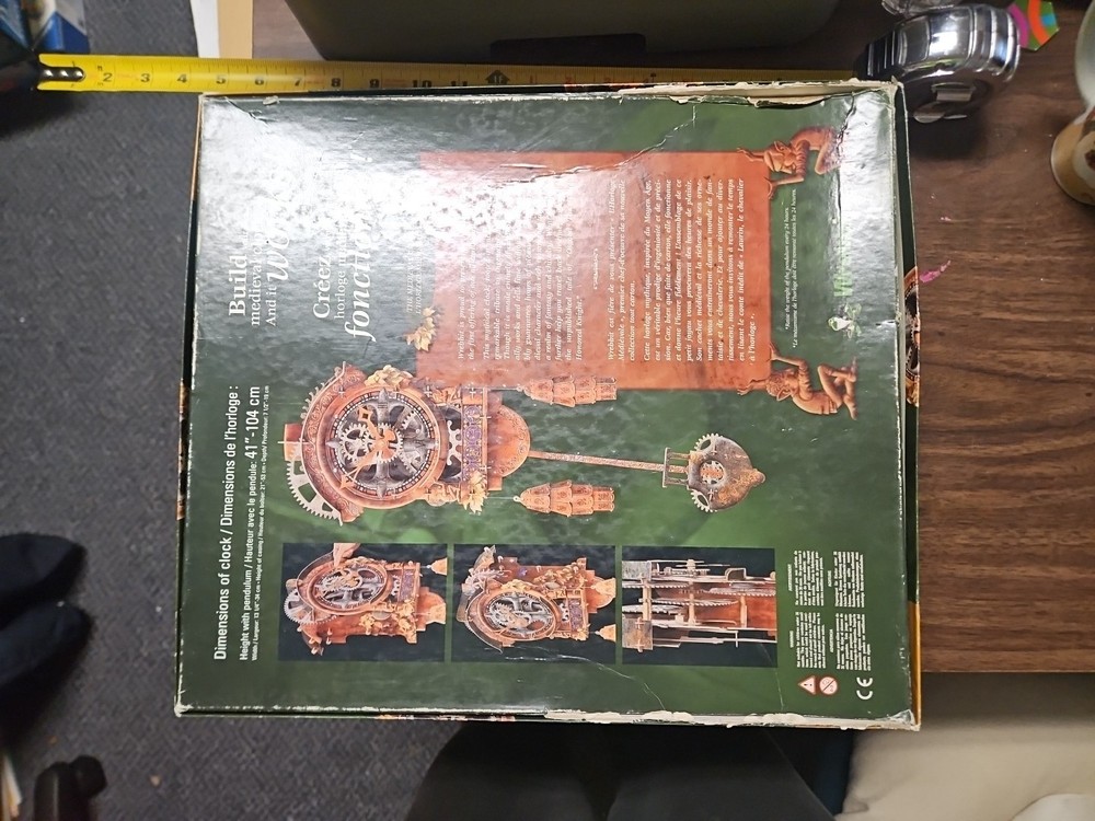 Medieval Clock Built Art Collection Build Your Own Working Clock Wrebbit