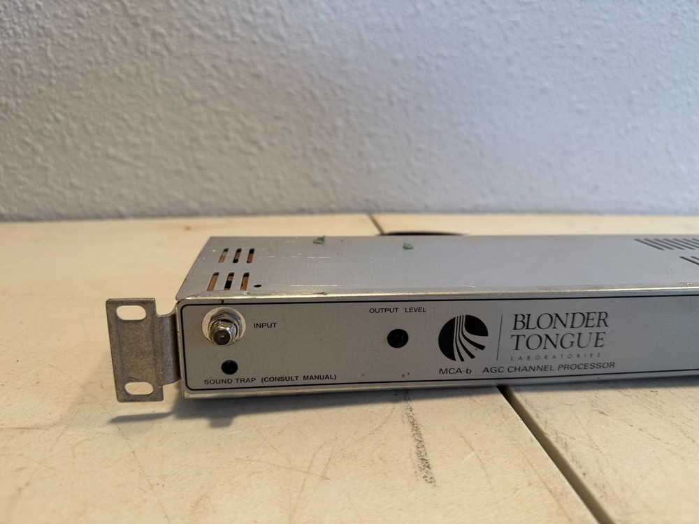 Blonder Tongue MCA-b AGC channel processor