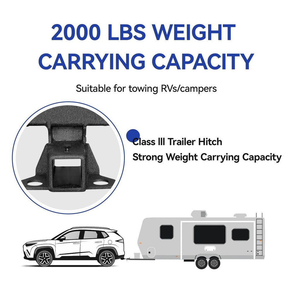 Trailer Hitch for 2017-2025 CRV EXL Models w/2” Receiver