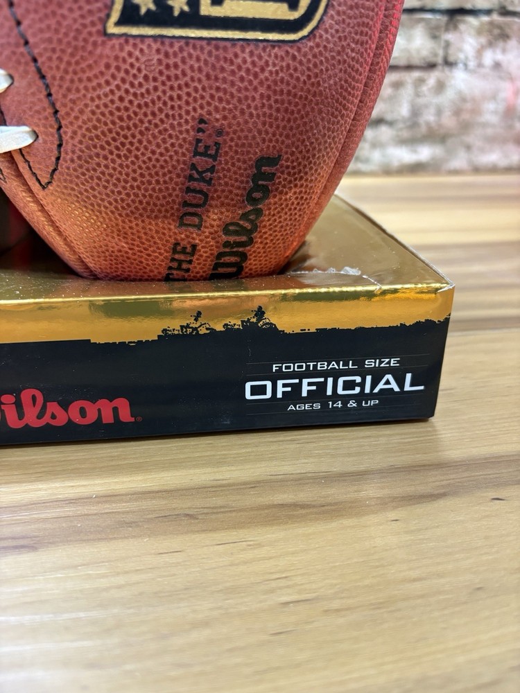 Andrew Luck Indianapolis Colts Signed “The Duke” Football