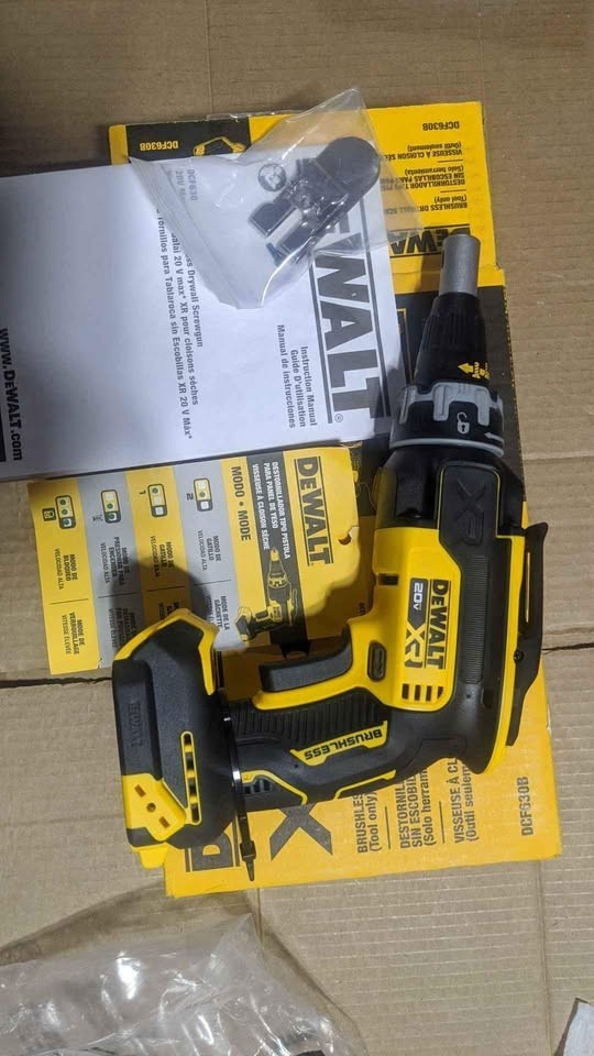DEWALT 20V Max Drywall Screwgun, Tool Only (DCF630B)