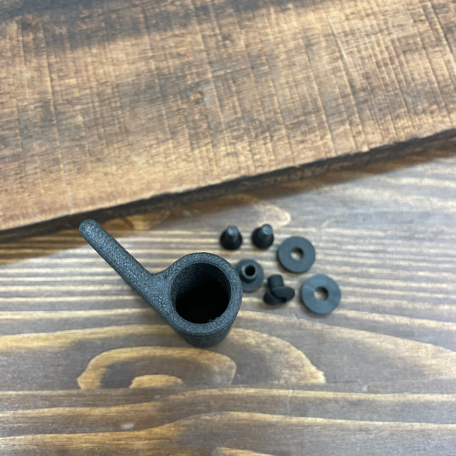 Custom Ferro Rod Holder for 1/2″ Rod – Nylon Carbon Fiber Vertical Mount Sheath