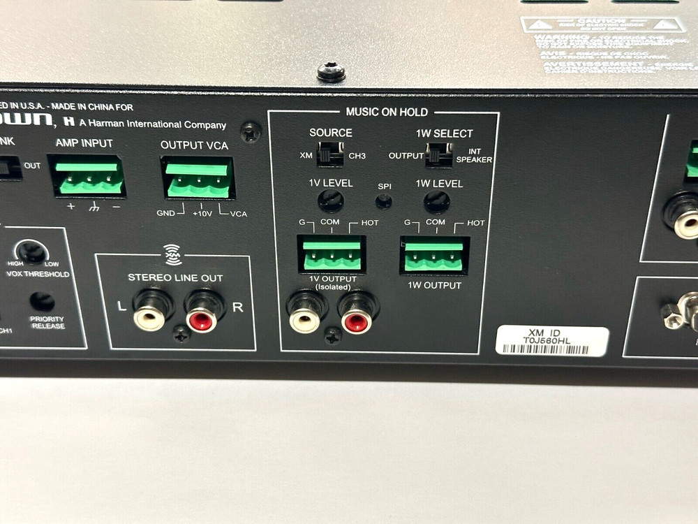 CROWN G180MAX Tuner Mixer Amplifier
