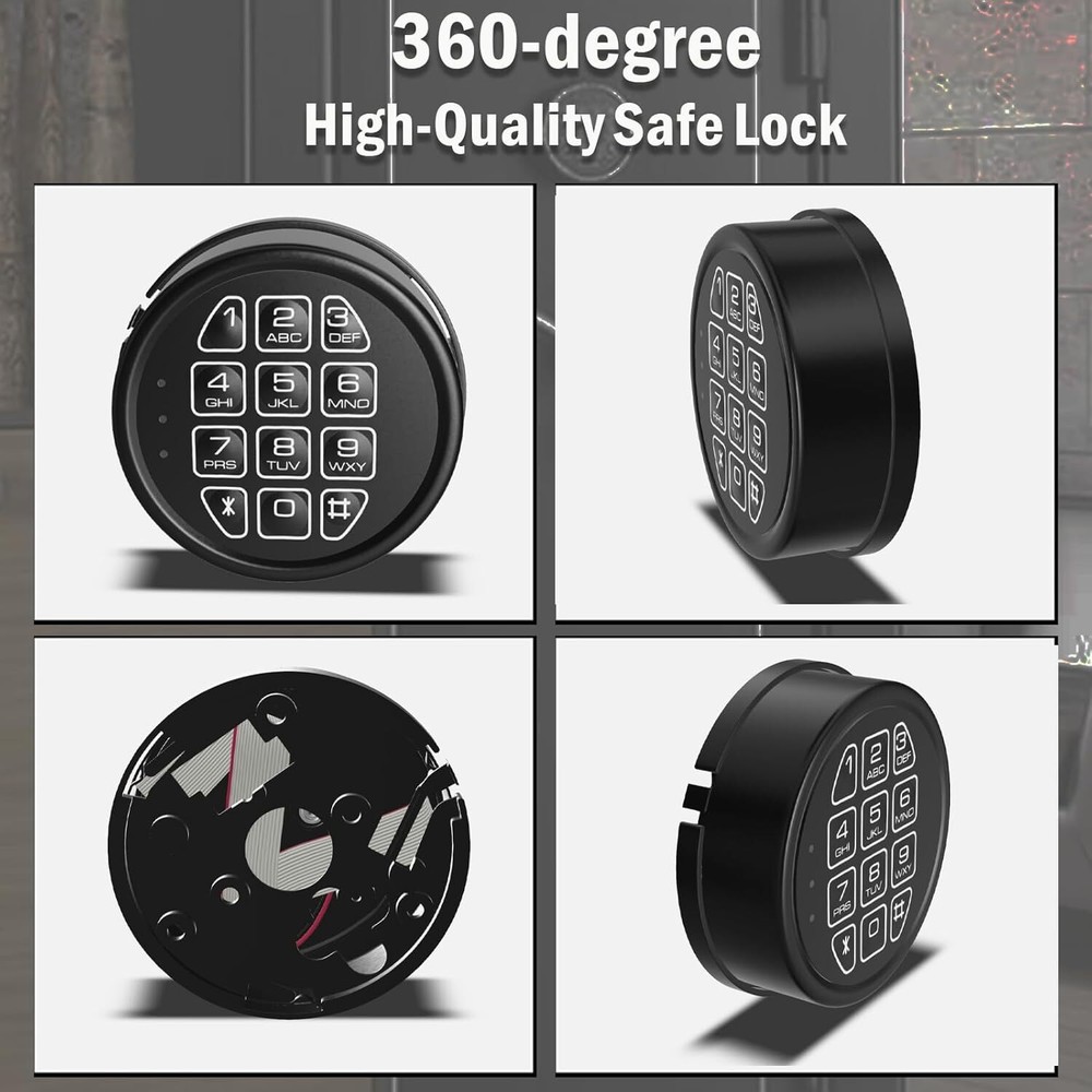 Digital Keypad Gun Safe Lock - Secure Electronic Lock for Firearms - Easy Access
