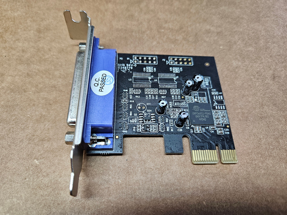 StarTech PEX1PLP Parallel Adapter PCIe Card GREAT CONDITION FREE SHIPPING!