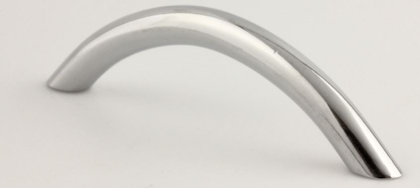 3-3/4" Builder's Program Bow Pull Polished Chrome