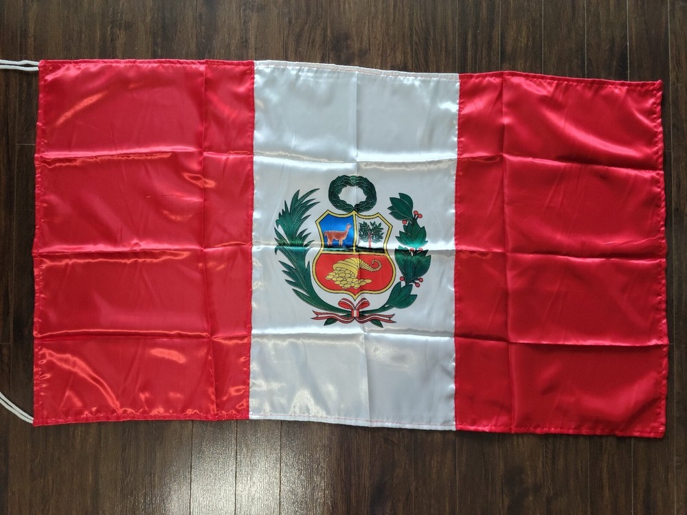 Peruvian Flag Bandera Peruana Peru Polyester