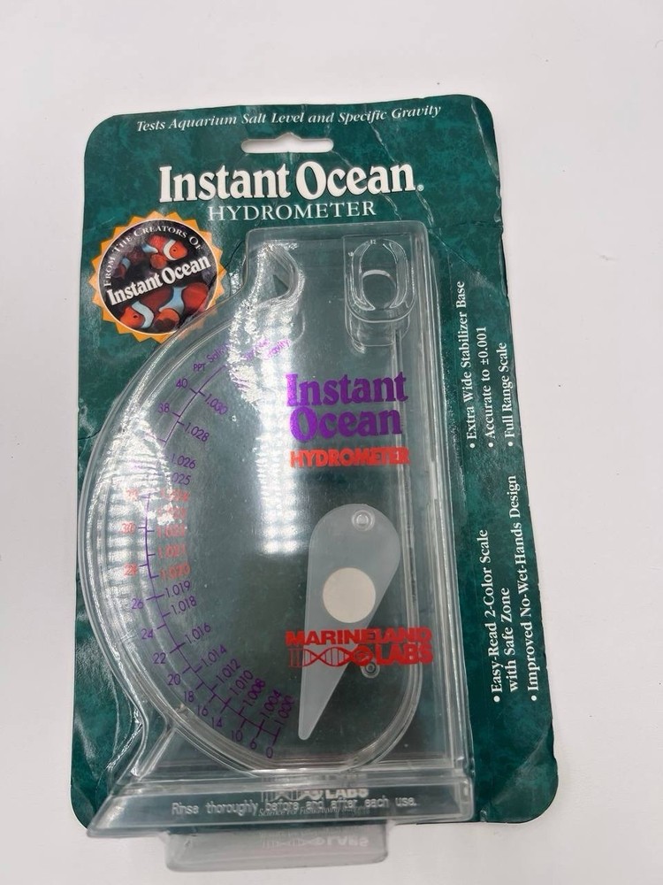Instant Ocean SeaTest Hydrometer