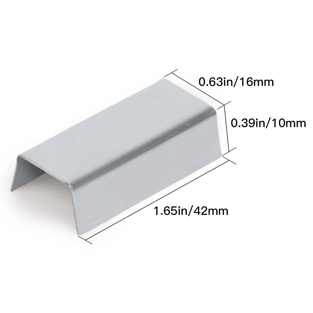 300PCS Packaging Strapping Open Seals for 5/8" Width By U.S. Solid