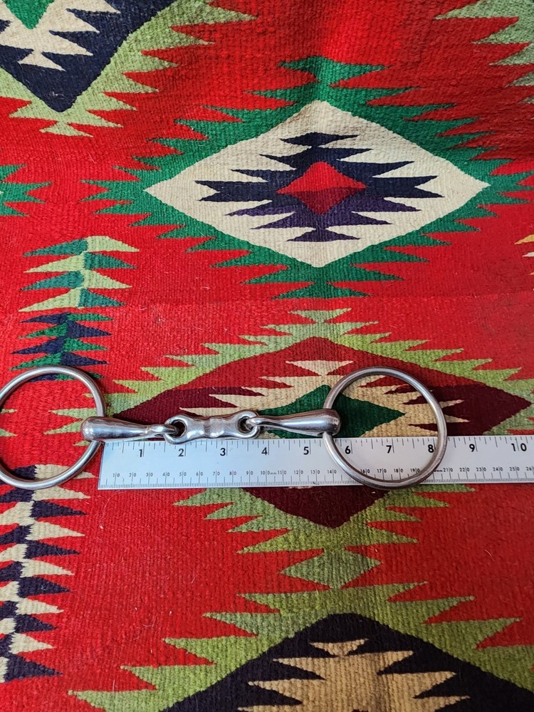 5 1/4 " FRENCH LINK O RING SNAFFLE