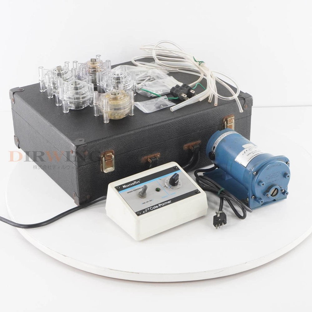 MASTERFlex Cole-Parmer Perfusion Peristaltic Pump Fluid Handling System Used+++